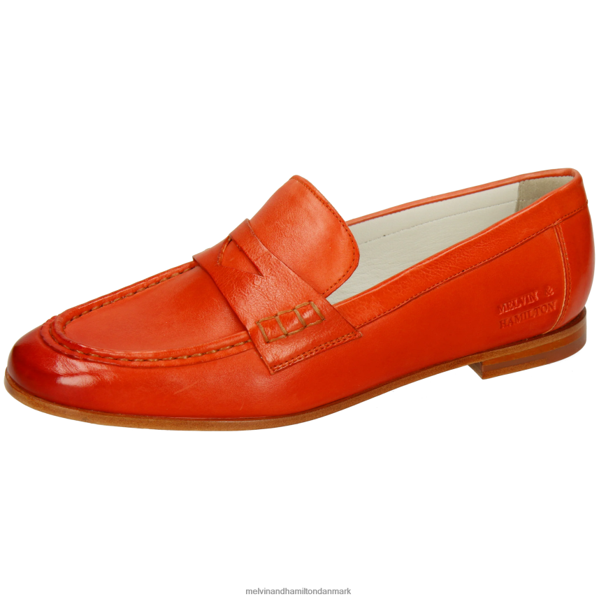 Kvinder Melvin & Hamilton Scarlett 70 orange loafers A28X661359