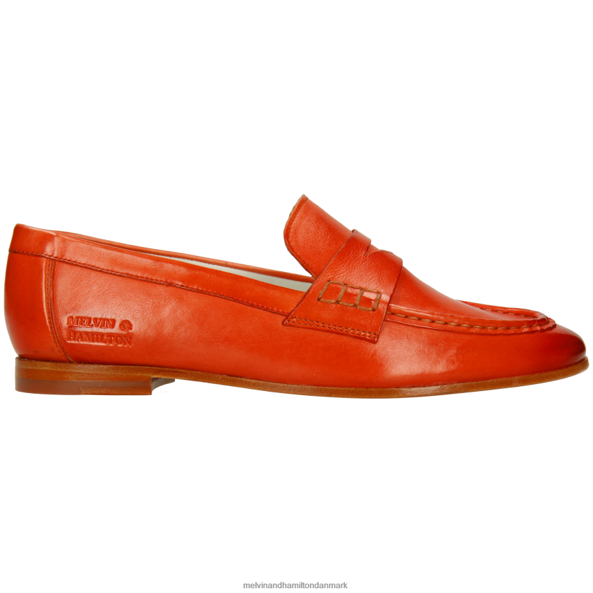 Kvinder Melvin & Hamilton Scarlett 70 orange loafers A28X661359
