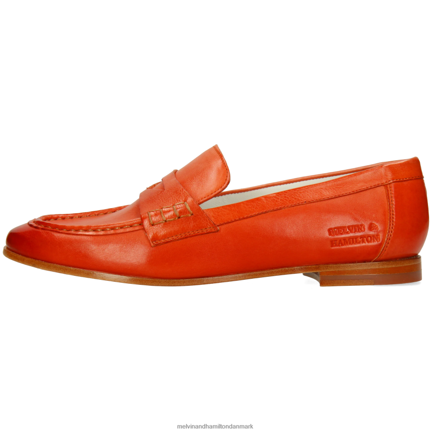 Kvinder Melvin & Hamilton Scarlett 70 orange loafers A28X661359