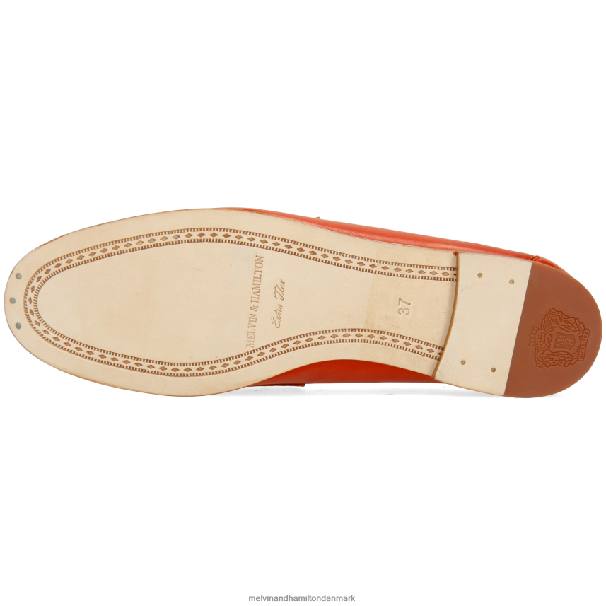 Kvinder Melvin & Hamilton Scarlett 70 orange loafers A28X661359