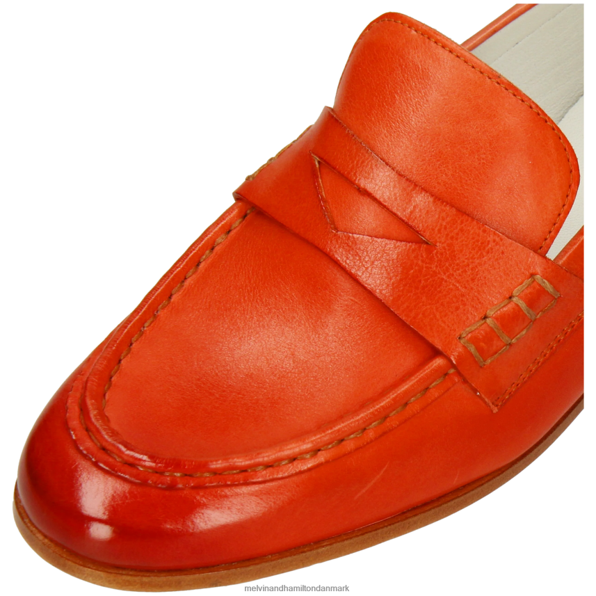 Kvinder Melvin & Hamilton Scarlett 70 orange loafers A28X661359