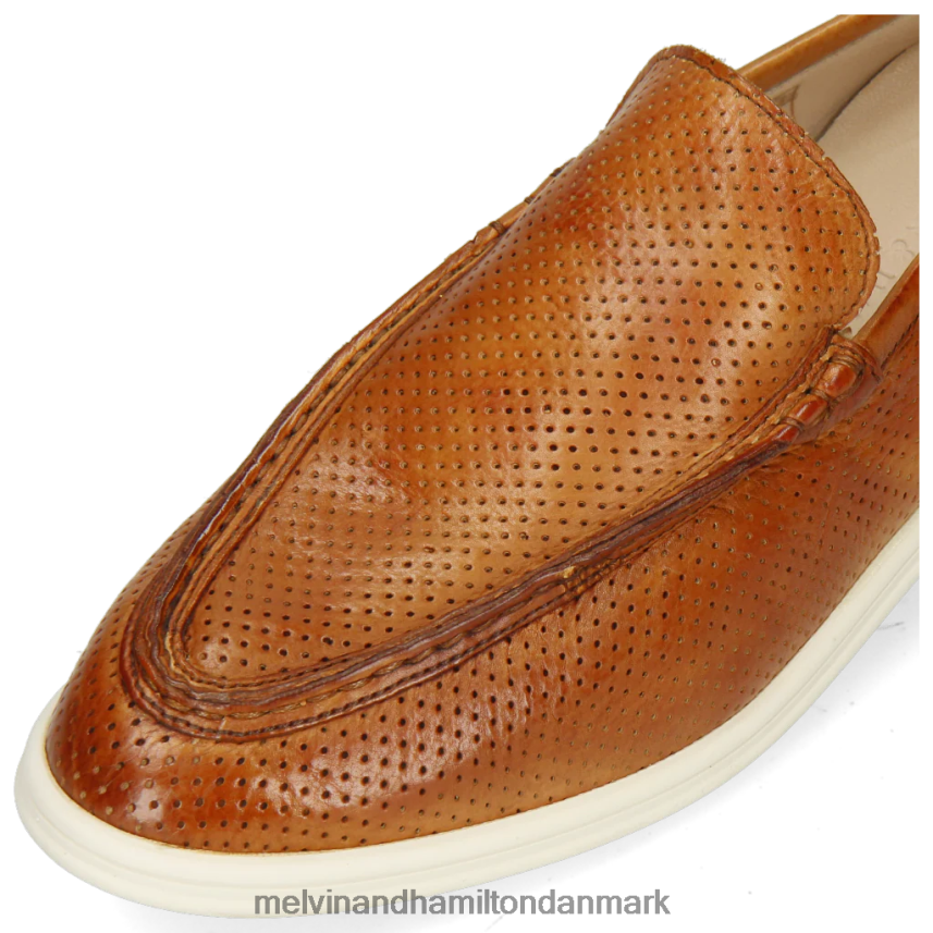 Kvinder Melvin & Hamilton adley 1 lysebrun loafers A28X661448