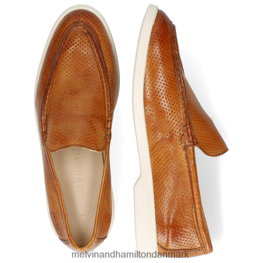 Kvinder Melvin & Hamilton adley 1 lysebrun loafers A28X661448