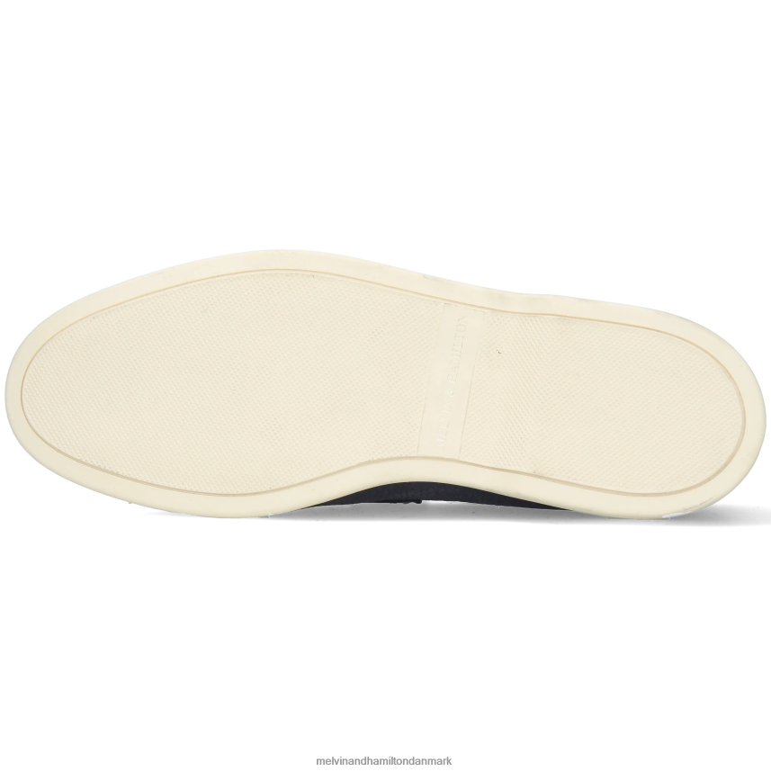 Kvinder Melvin & Hamilton adley 3 blå loafers A28X661335