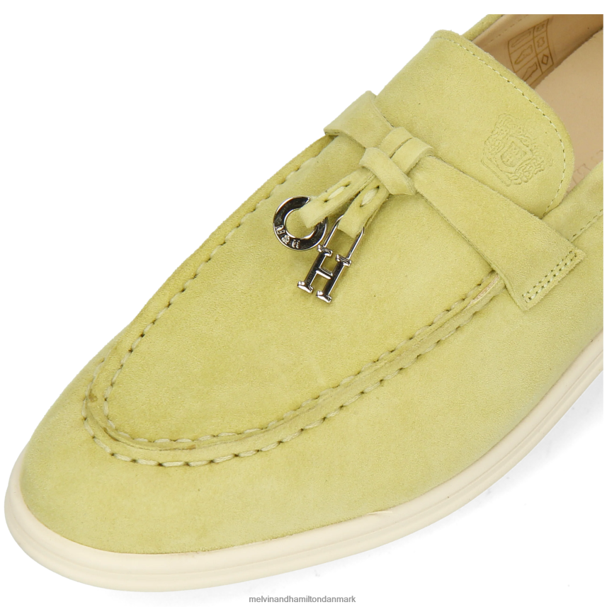 Kvinder Melvin & Hamilton adley 3 grøn loafers A28X661326