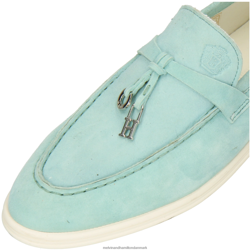 Kvinder Melvin & Hamilton adley 3 turkis loafers A28X661337