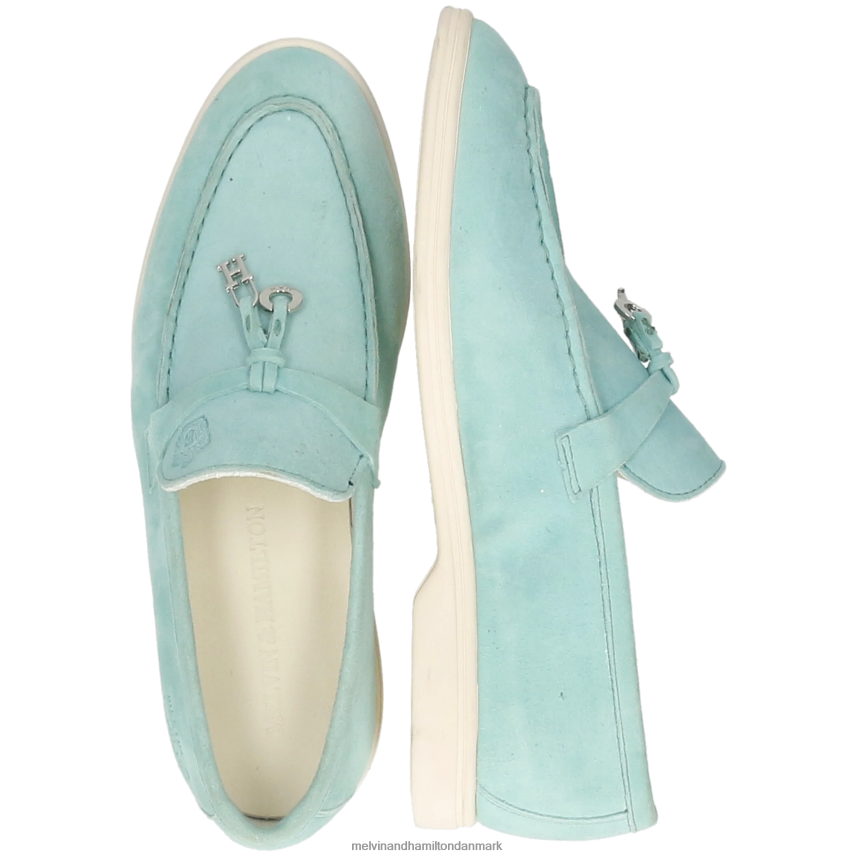 Kvinder Melvin & Hamilton adley 3 turkis loafers A28X661337