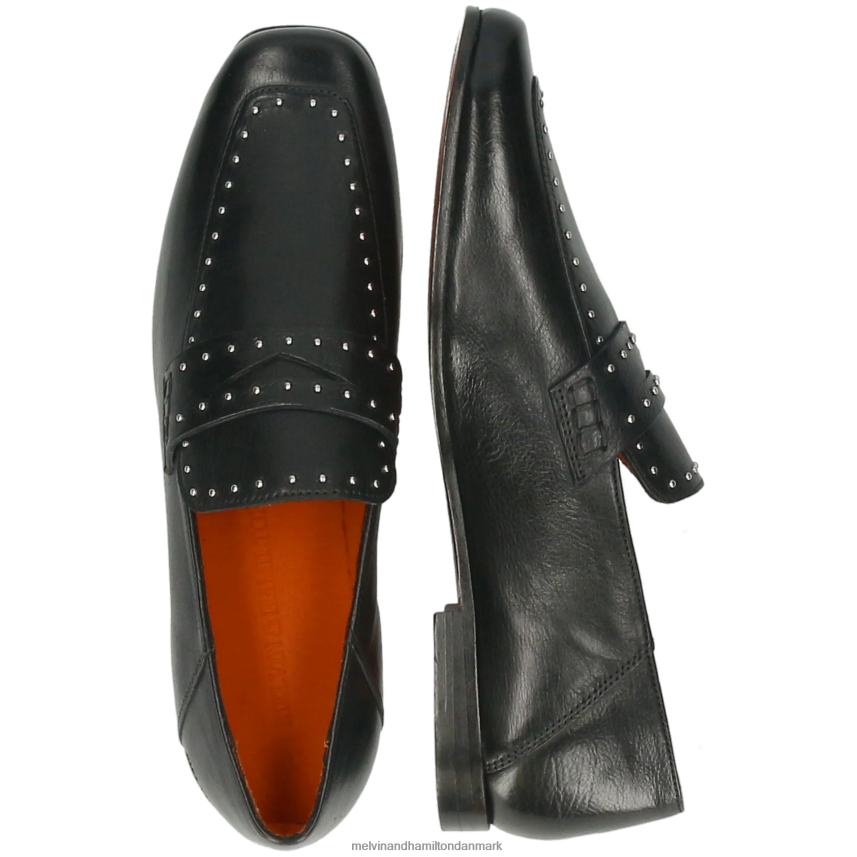 Kvinder Melvin & Hamilton bridgette 1 sort loafers A28X661365