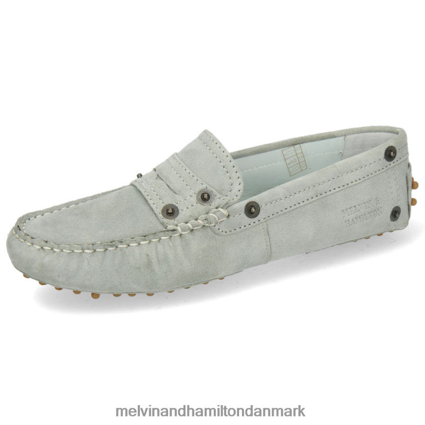 Kvinder Melvin & Hamilton caroline 1 blå loafers A28X661429