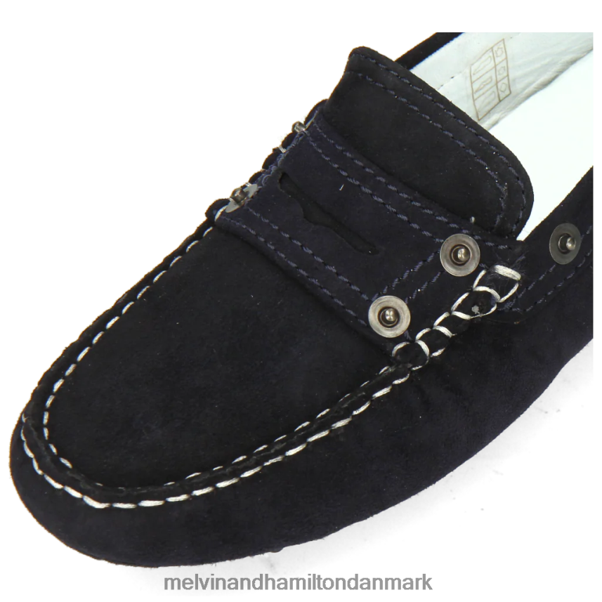 Kvinder Melvin & Hamilton caroline 1 blå loafers A28X661436