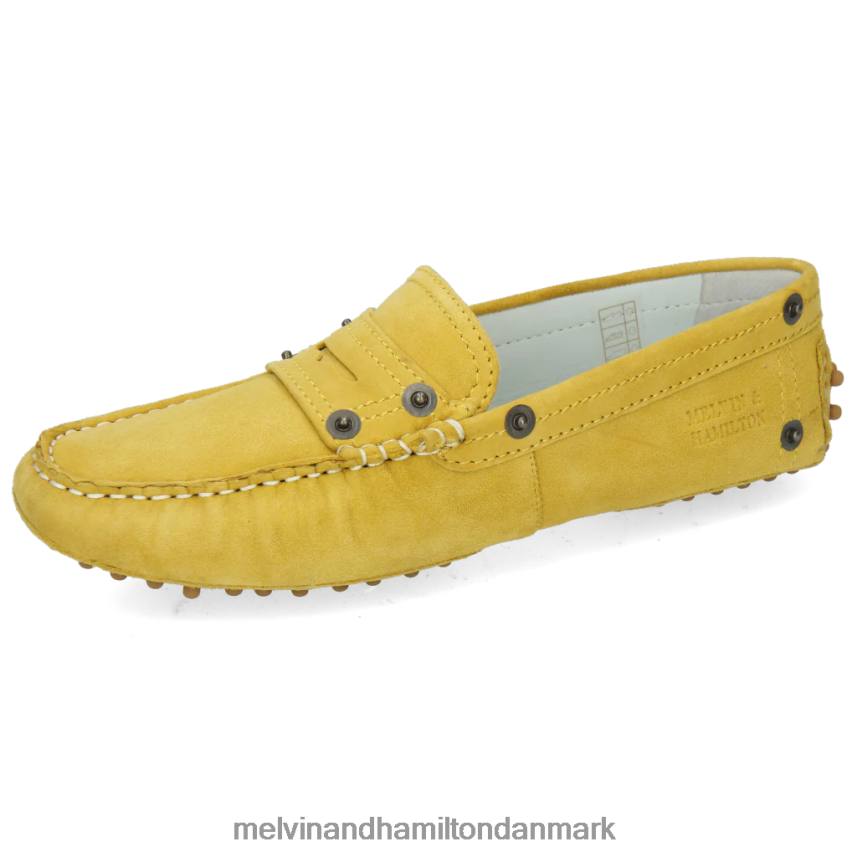 Kvinder Melvin & Hamilton caroline 1 gul loafers A28X661453