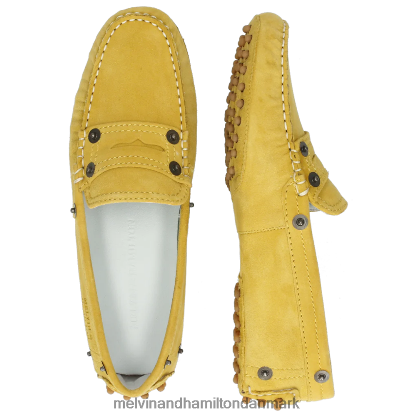 Kvinder Melvin & Hamilton caroline 1 gul loafers A28X661453