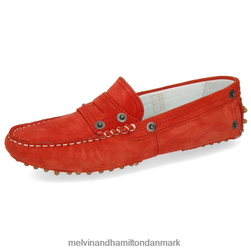 Kvinder Melvin & Hamilton caroline 1 rød loafers A28X661462