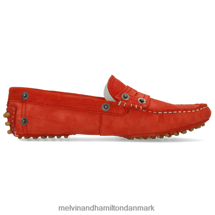 Kvinder Melvin & Hamilton caroline 1 rød loafers A28X661462