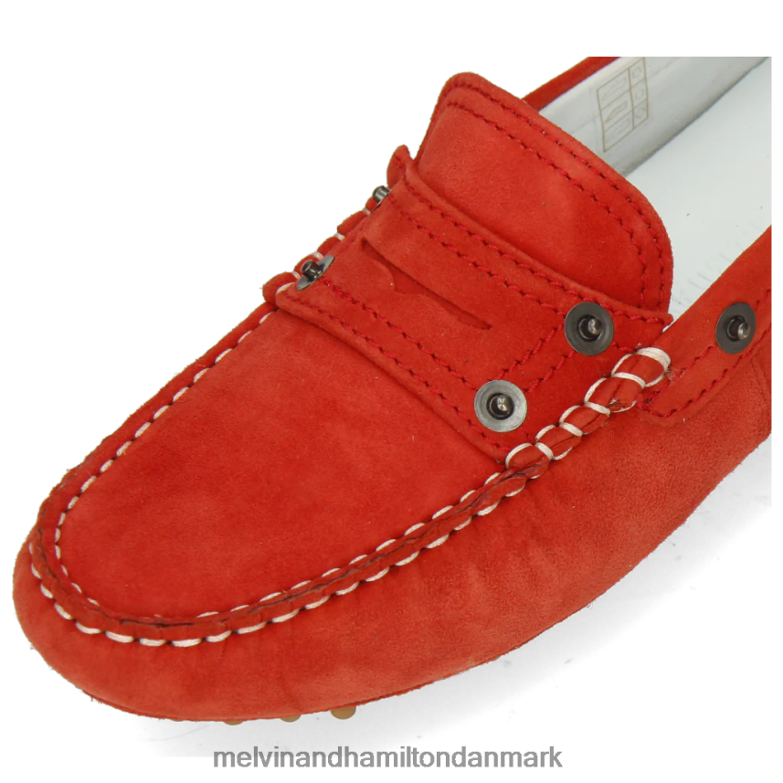 Kvinder Melvin & Hamilton caroline 1 rød loafers A28X661462