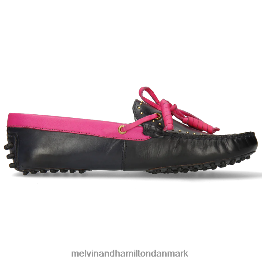 Kvinder Melvin & Hamilton caroline 8 blå loafers A28X661435