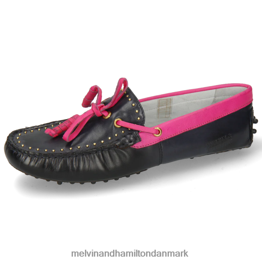 Kvinder Melvin & Hamilton caroline 8 blå loafers A28X661435