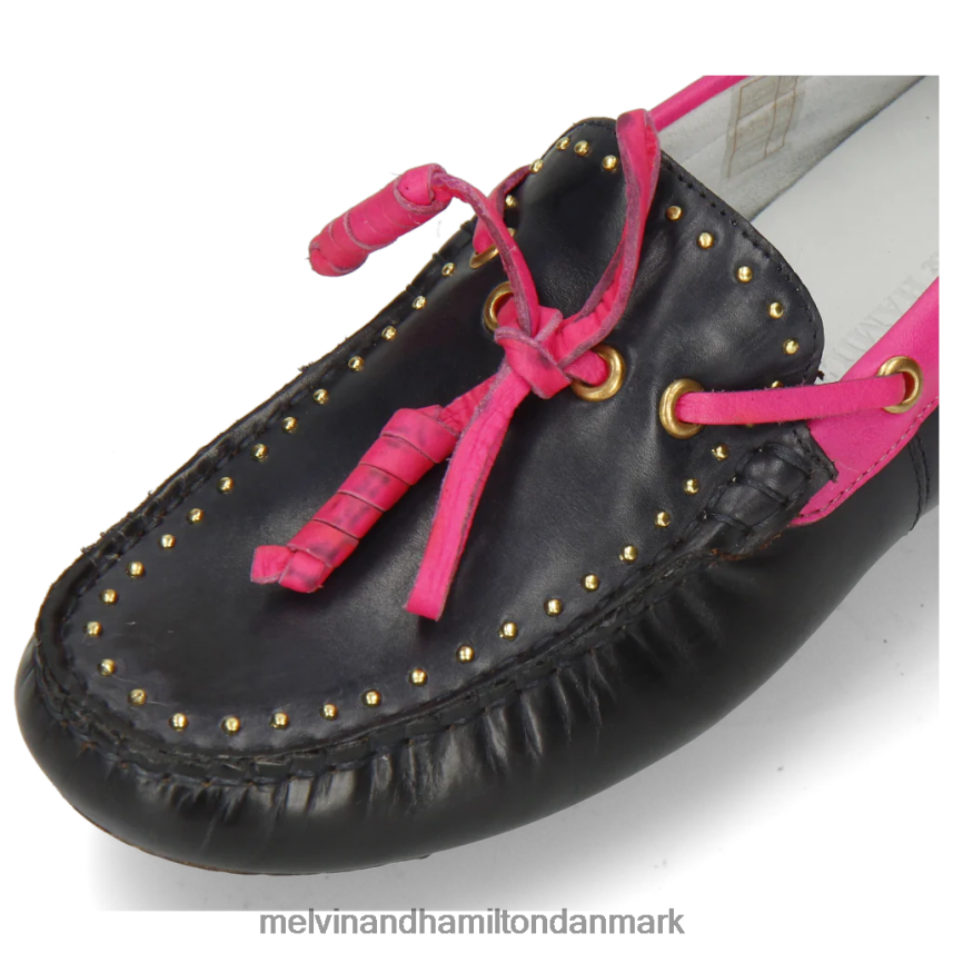 Kvinder Melvin & Hamilton caroline 8 blå loafers A28X661435