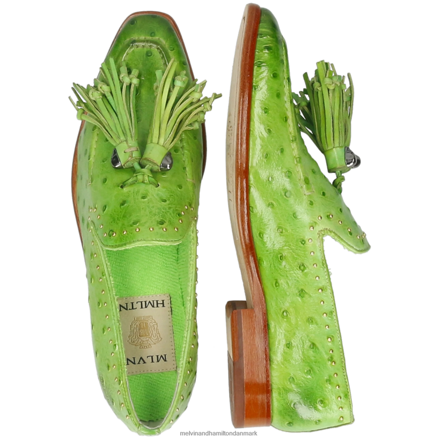 Kvinder Melvin & Hamilton emma 11 grøn loafers A28X661382