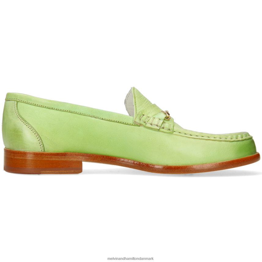 Kvinder Melvin & Hamilton gianna 1 grøn loafers A28X661336