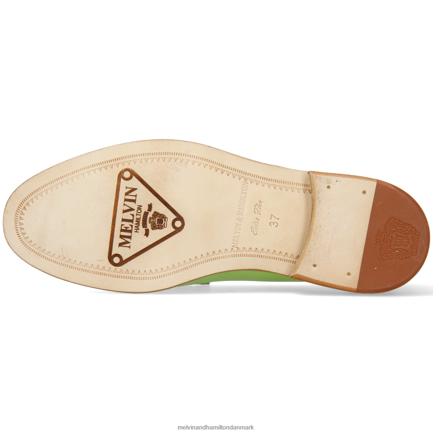 Kvinder Melvin & Hamilton gianna 1 grøn loafers A28X661336