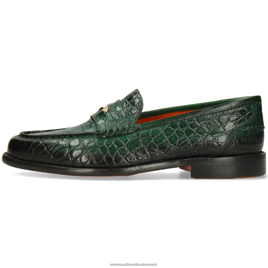Kvinder Melvin & Hamilton gianna 3 grøn loafers A28X661320