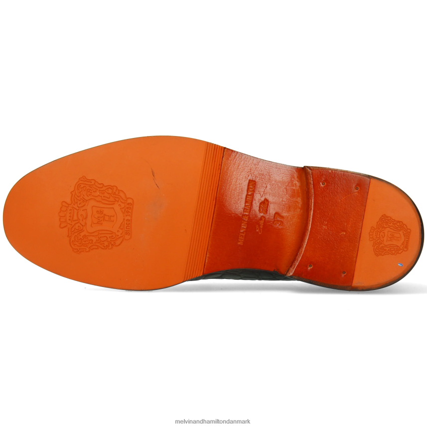 Kvinder Melvin & Hamilton gianna 3 grøn loafers A28X661320