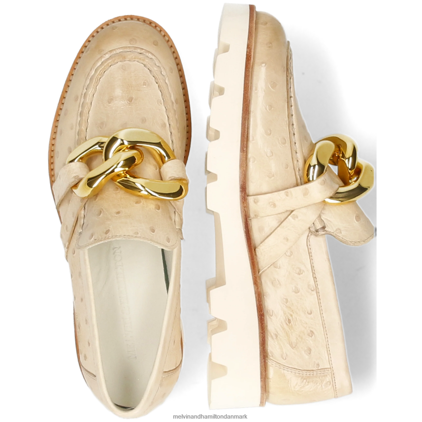 Kvinder Melvin & Hamilton jade 32 beige loafers A28X661399