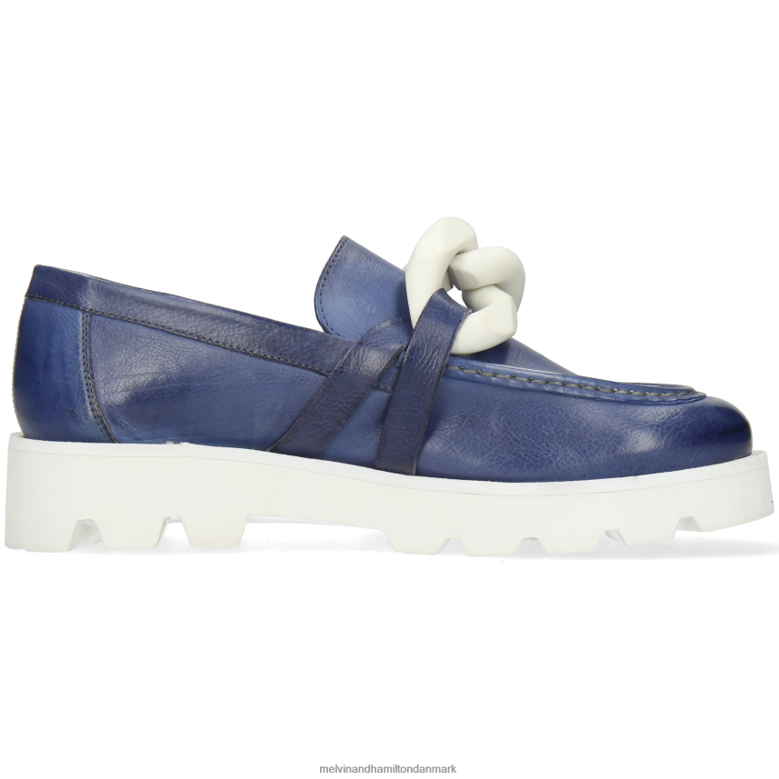 Kvinder Melvin & Hamilton jade 32 blå loafers A28X661442