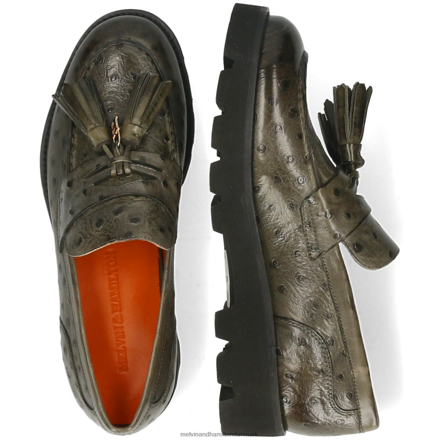 Kvinder Melvin & Hamilton jade 44 grøn loafers A28X661315
