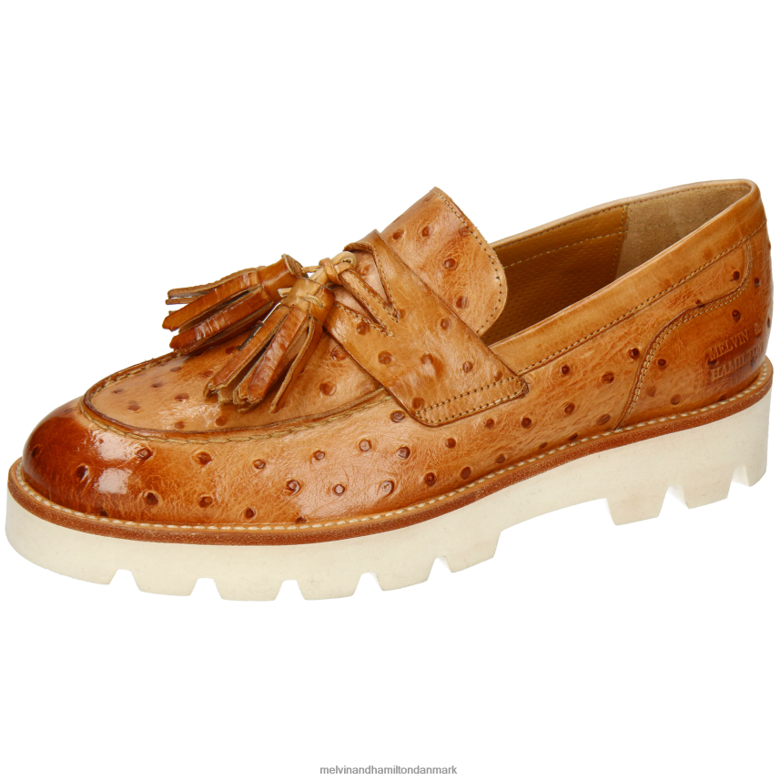 Kvinder Melvin & Hamilton jade 44 lysebrun loafers A28X661344