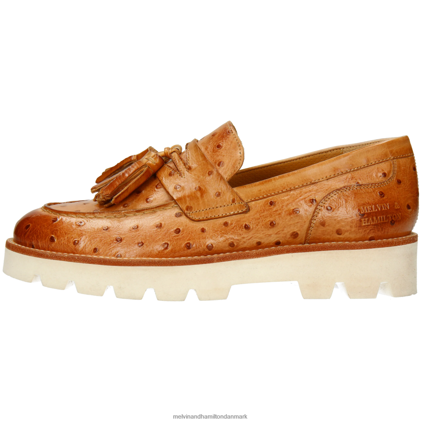 Kvinder Melvin & Hamilton jade 44 lysebrun loafers A28X661344