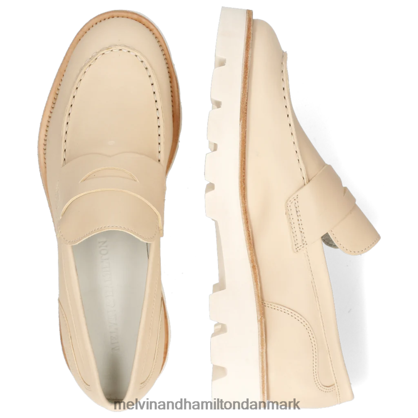 Kvinder Melvin & Hamilton jade 4 beige loafers A28X661454