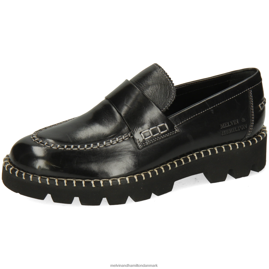 Kvinder Melvin & Hamilton jade 55 sort loafers A28X661386