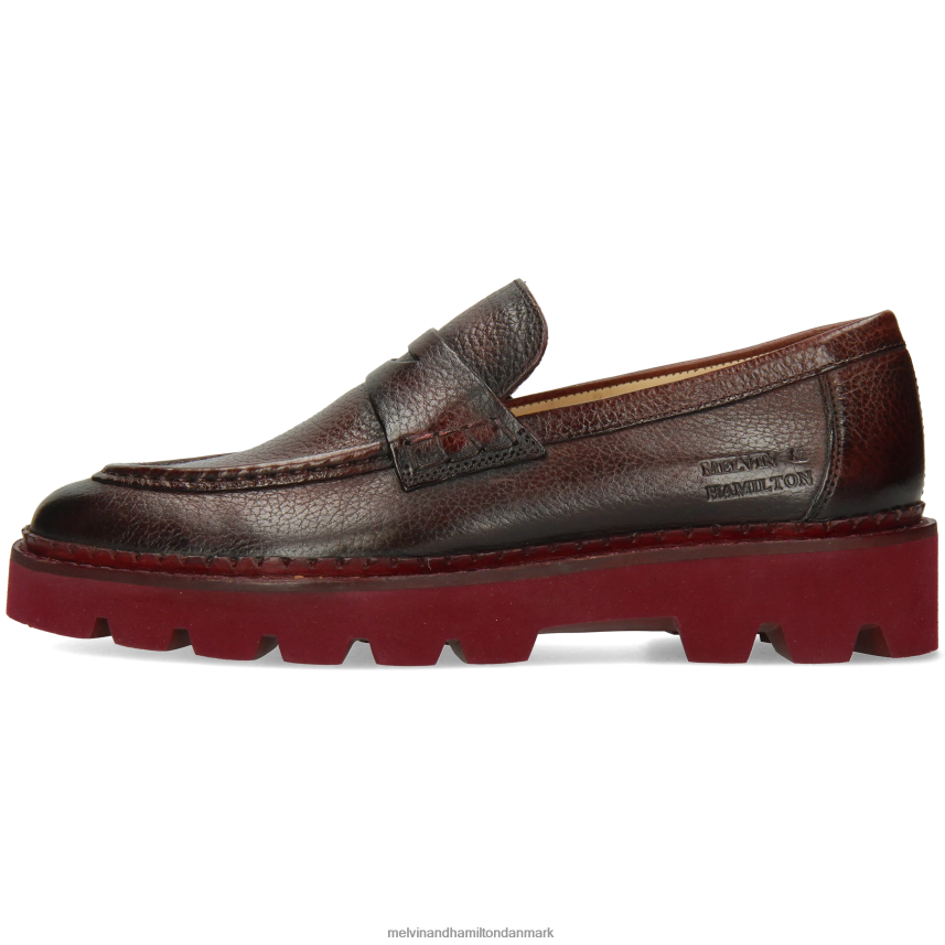 Kvinder Melvin & Hamilton jade 6 Brun loafers A28X661408