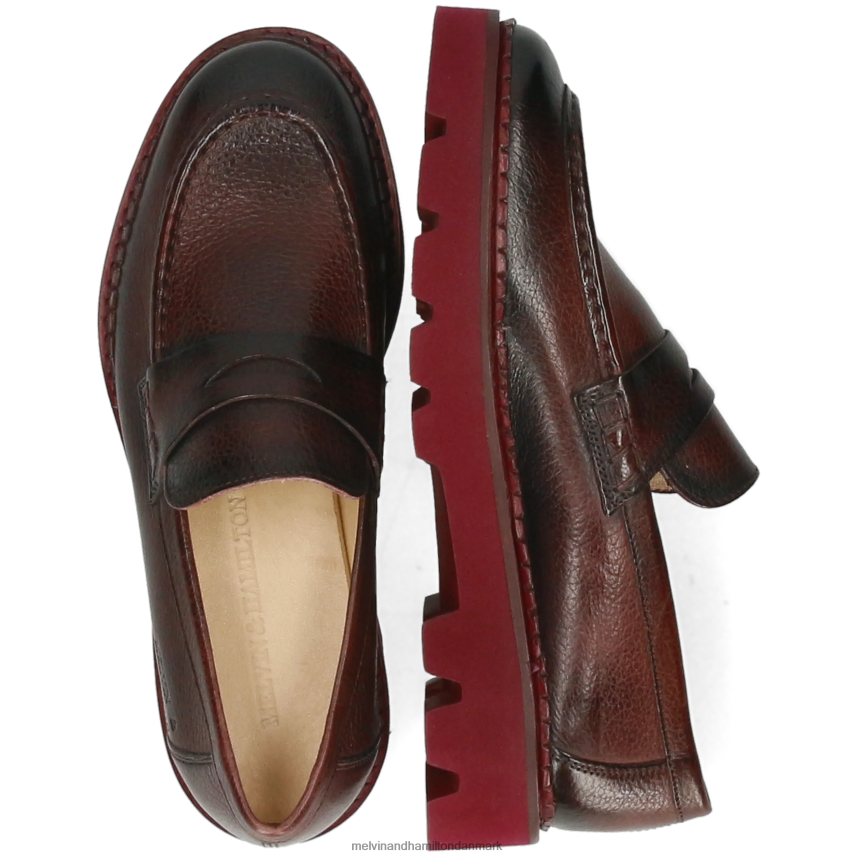 Kvinder Melvin & Hamilton jade 6 Brun loafers A28X661408