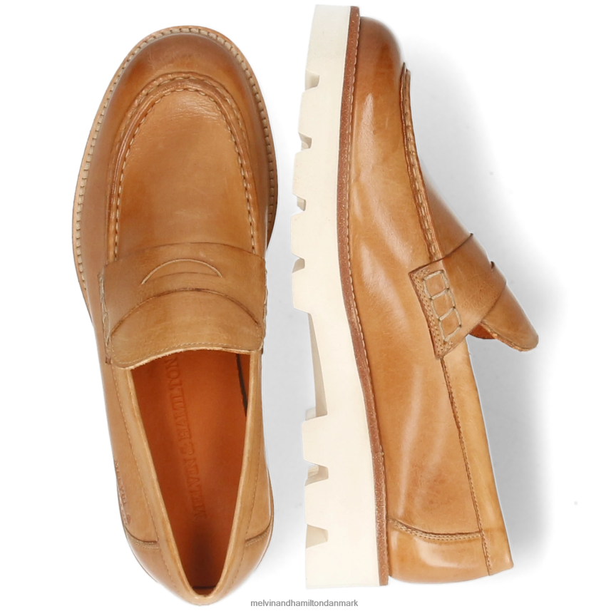 Kvinder Melvin & Hamilton jade 6 beige loafers A28X661353