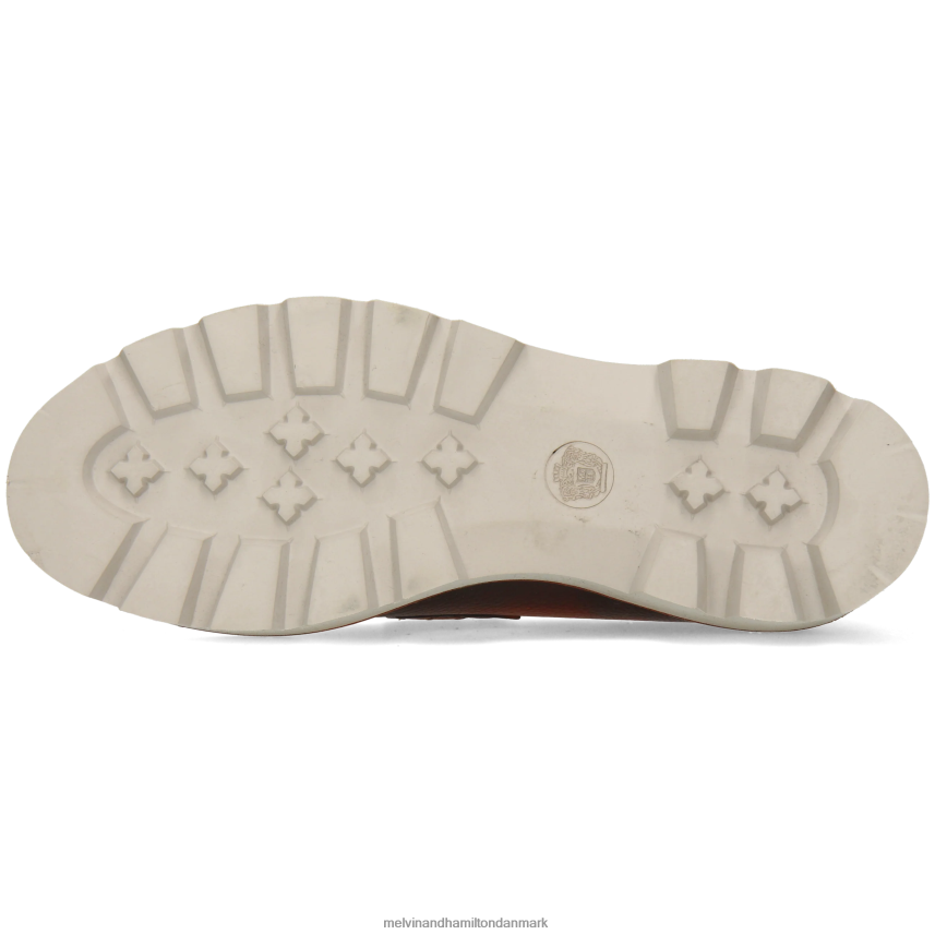 Kvinder Melvin & Hamilton jade 6 orange loafers A28X661394