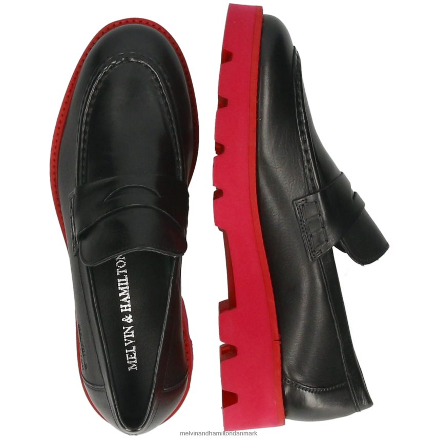 Kvinder Melvin & Hamilton jade 6 sort loafers A28X661383