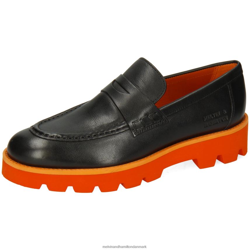 Kvinder Melvin & Hamilton jade 6 sort loafers A28X661388