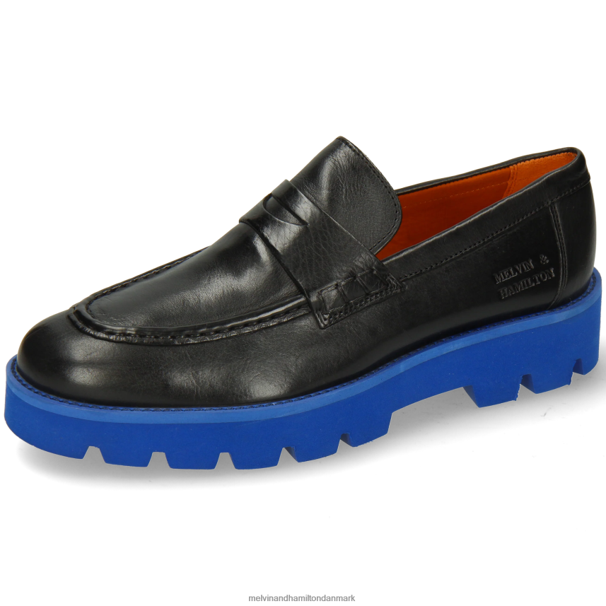 Kvinder Melvin & Hamilton jade 6 sort loafers A28X661391