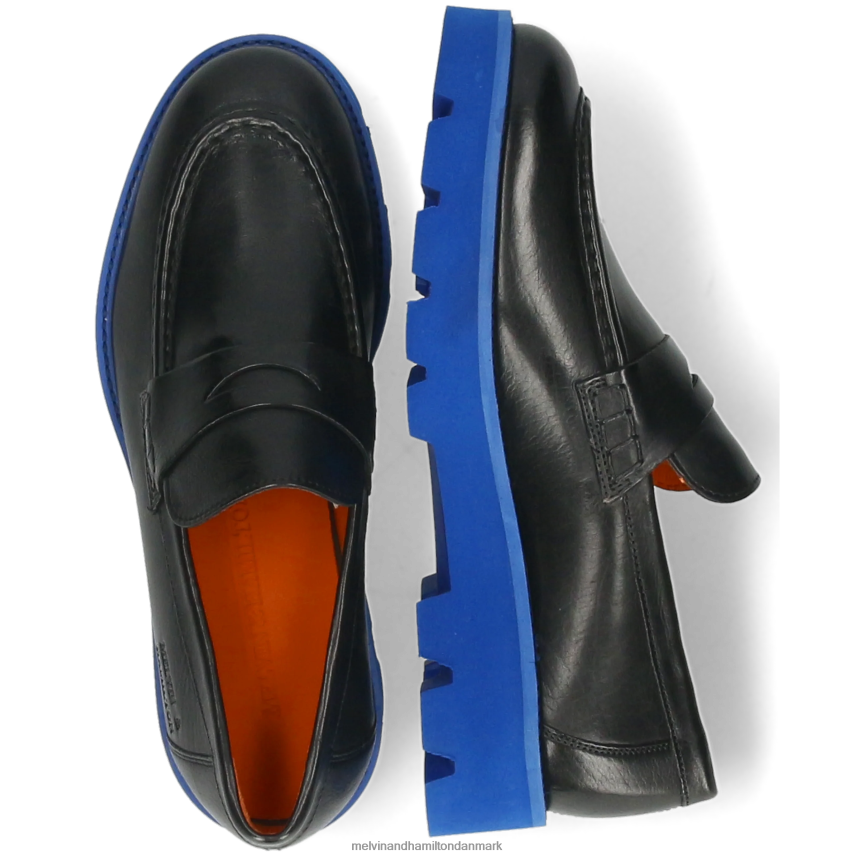 Kvinder Melvin & Hamilton jade 6 sort loafers A28X661391