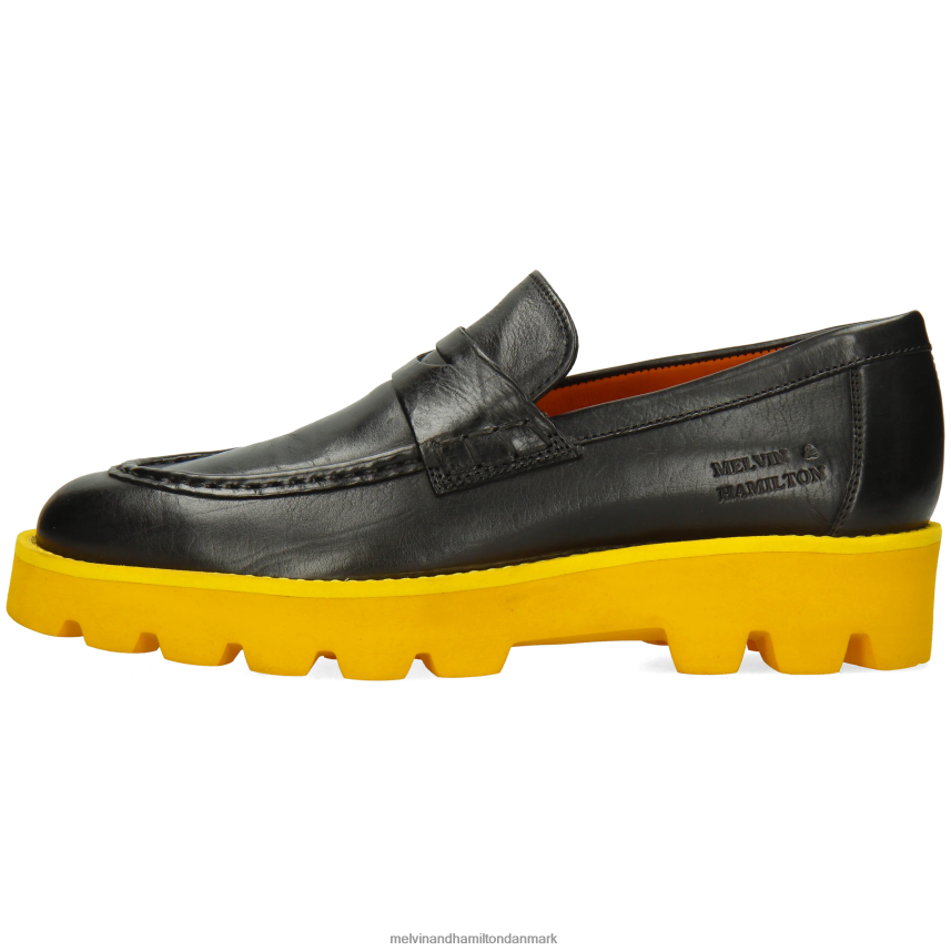 Kvinder Melvin & Hamilton jade 6 sort loafers A28X661393