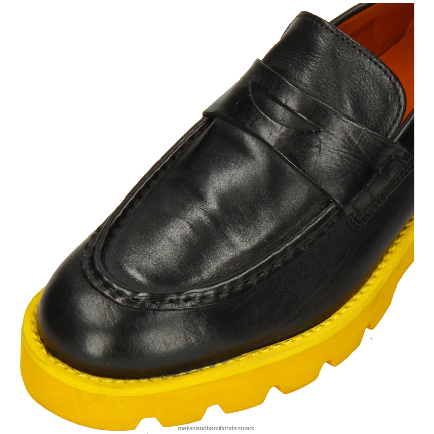 Kvinder Melvin & Hamilton jade 6 sort loafers A28X661393