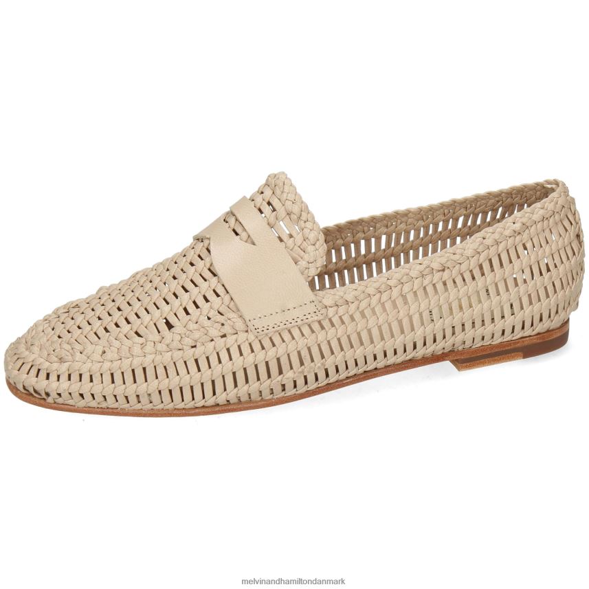 Kvinder Melvin & Hamilton mandy 4 beige loafers A28X661417