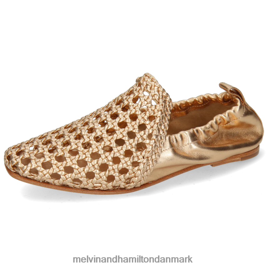 Kvinder Melvin & Hamilton melly 7 guld loafers A28X661430