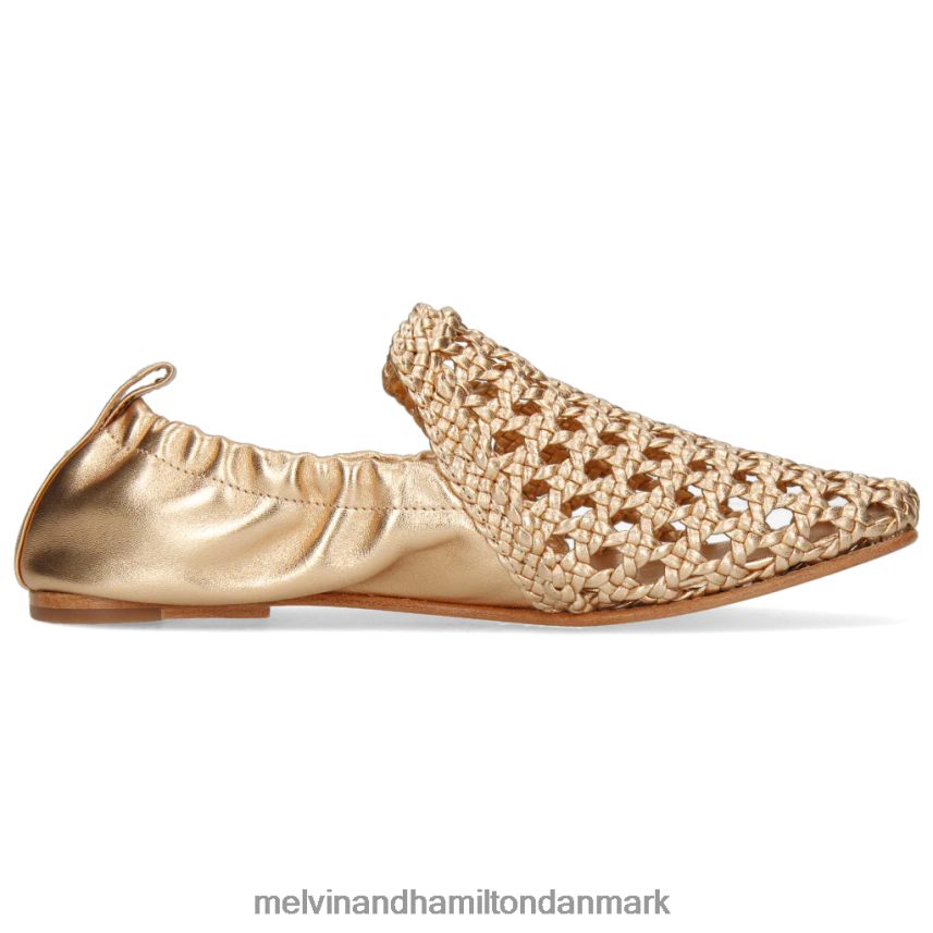 Kvinder Melvin & Hamilton melly 7 guld loafers A28X661430