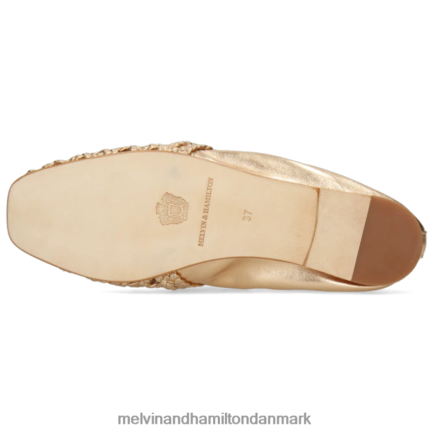 Kvinder Melvin & Hamilton melly 7 guld loafers A28X661430