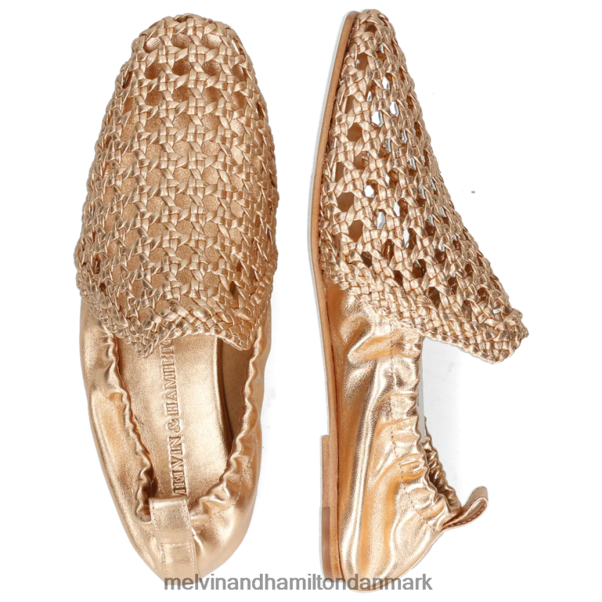 Kvinder Melvin & Hamilton melly 7 guld loafers A28X661430