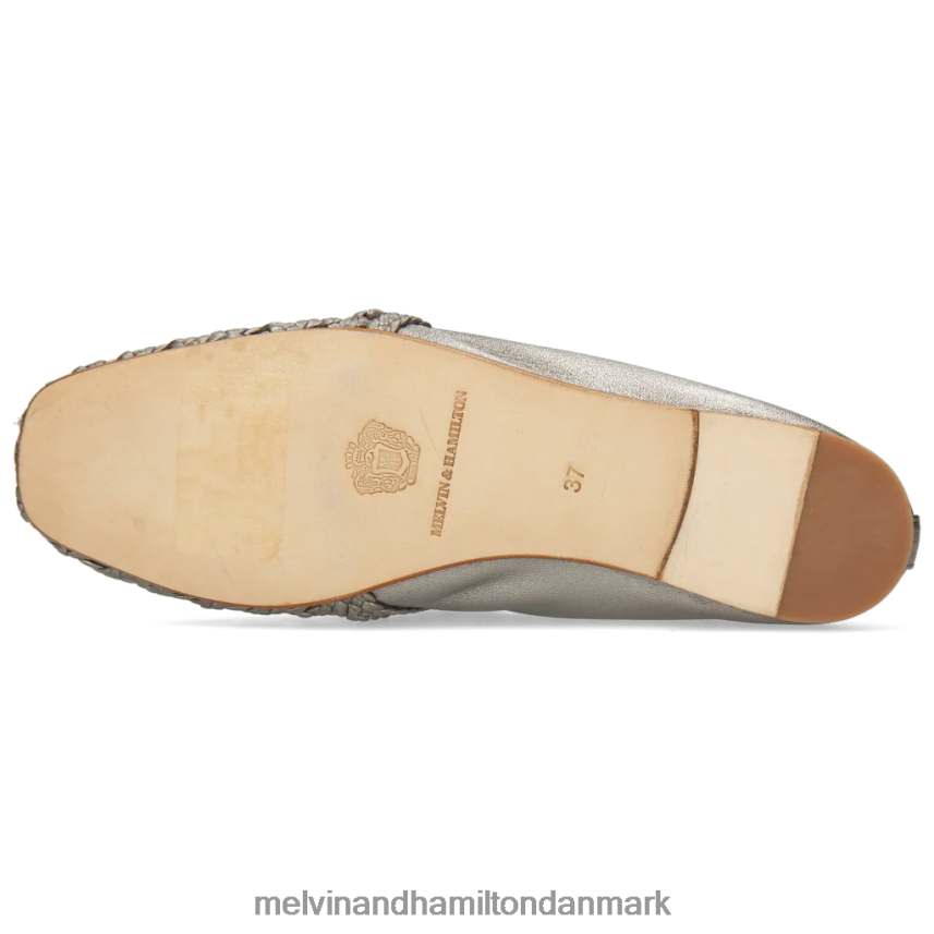 Kvinder Melvin & Hamilton melly 7 sølv loafers A28X661469